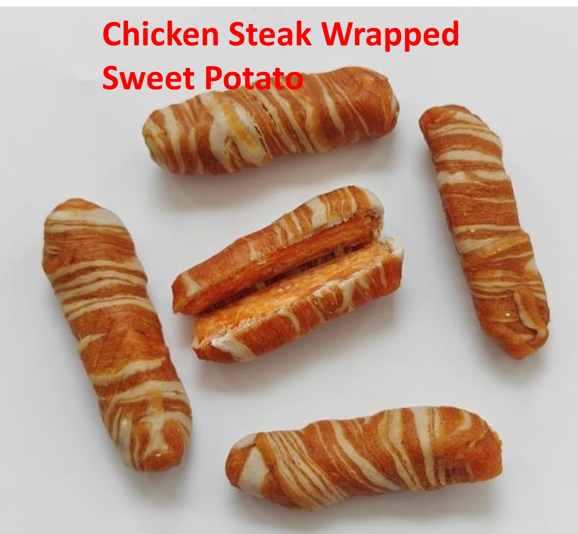 Chicken Steak Wrapped Sweet Potato
