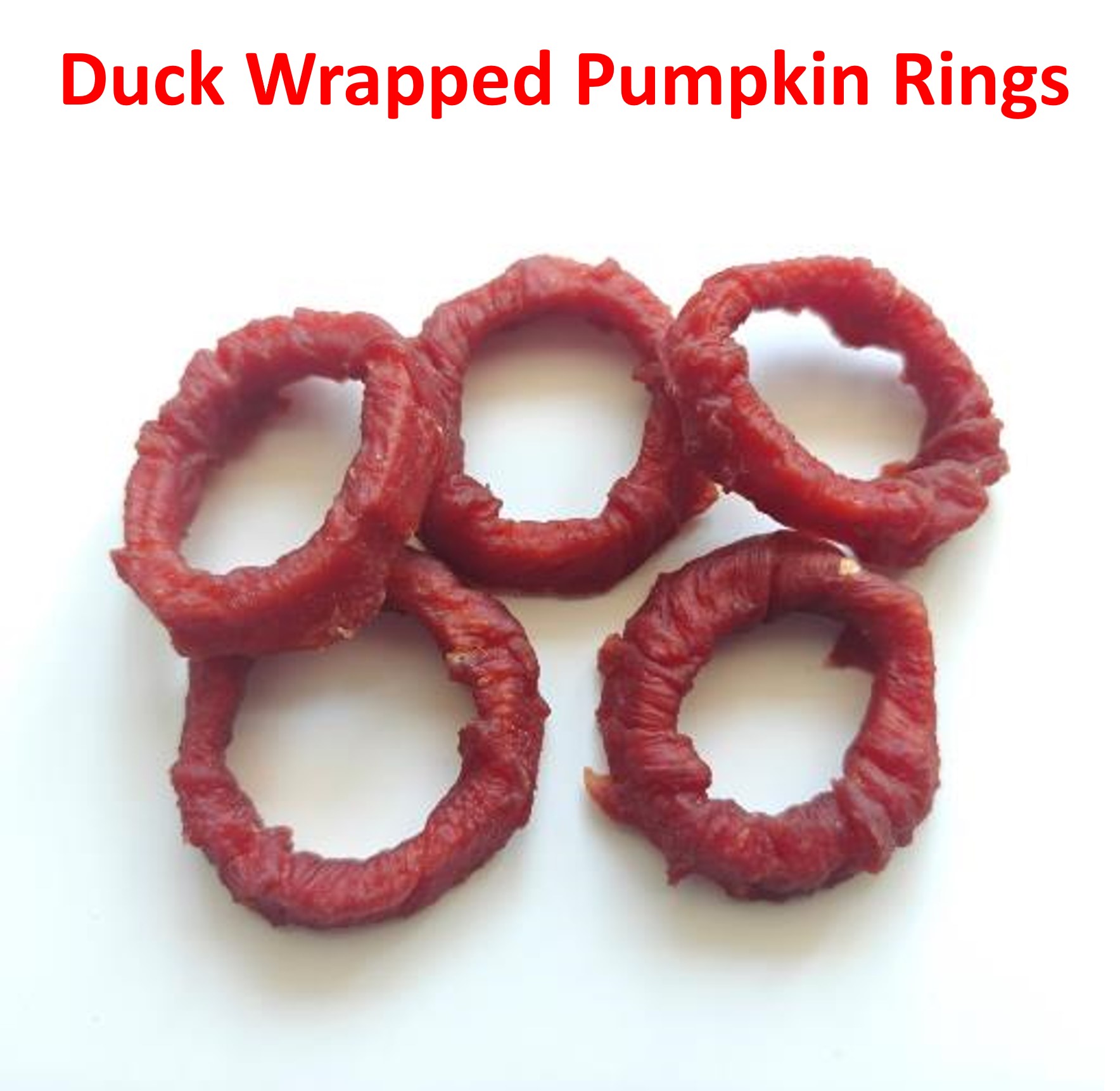 Duck Wrapped Pumpkin Rings (ABA086)