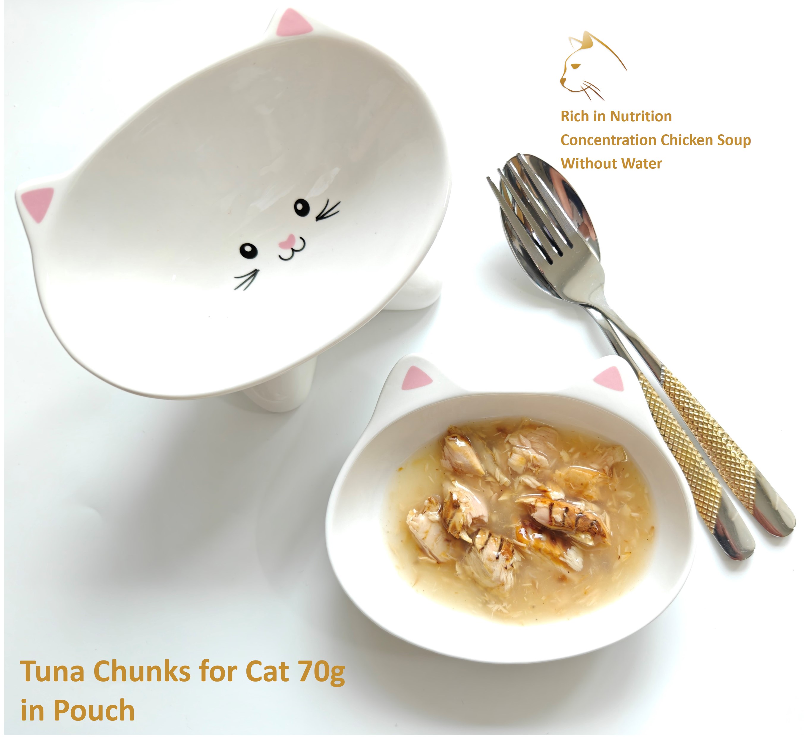 Tuna Chunks for Cat 70g in Pouch (ABC022)