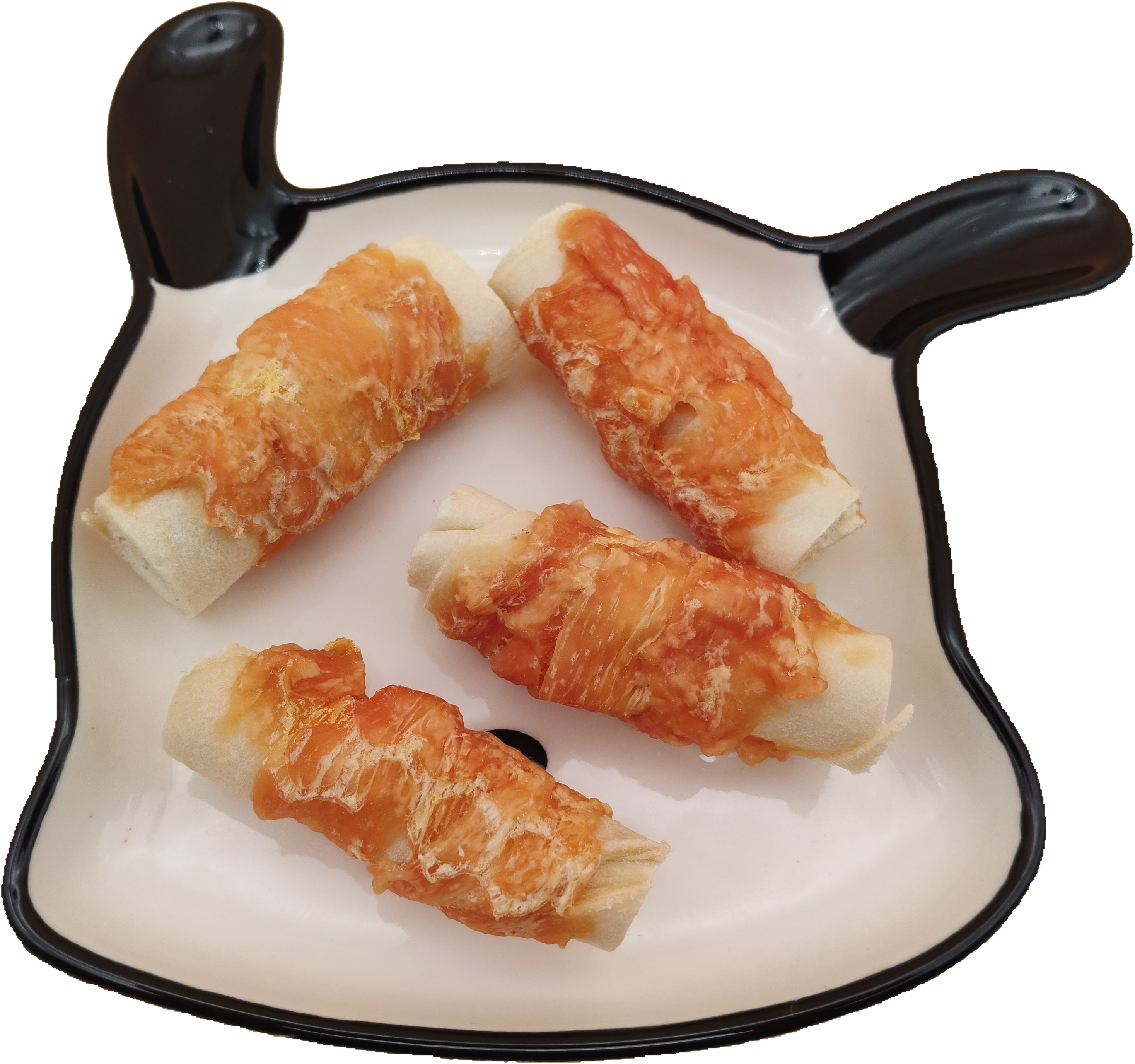 Chicken Wrapped Rawhide Rolls