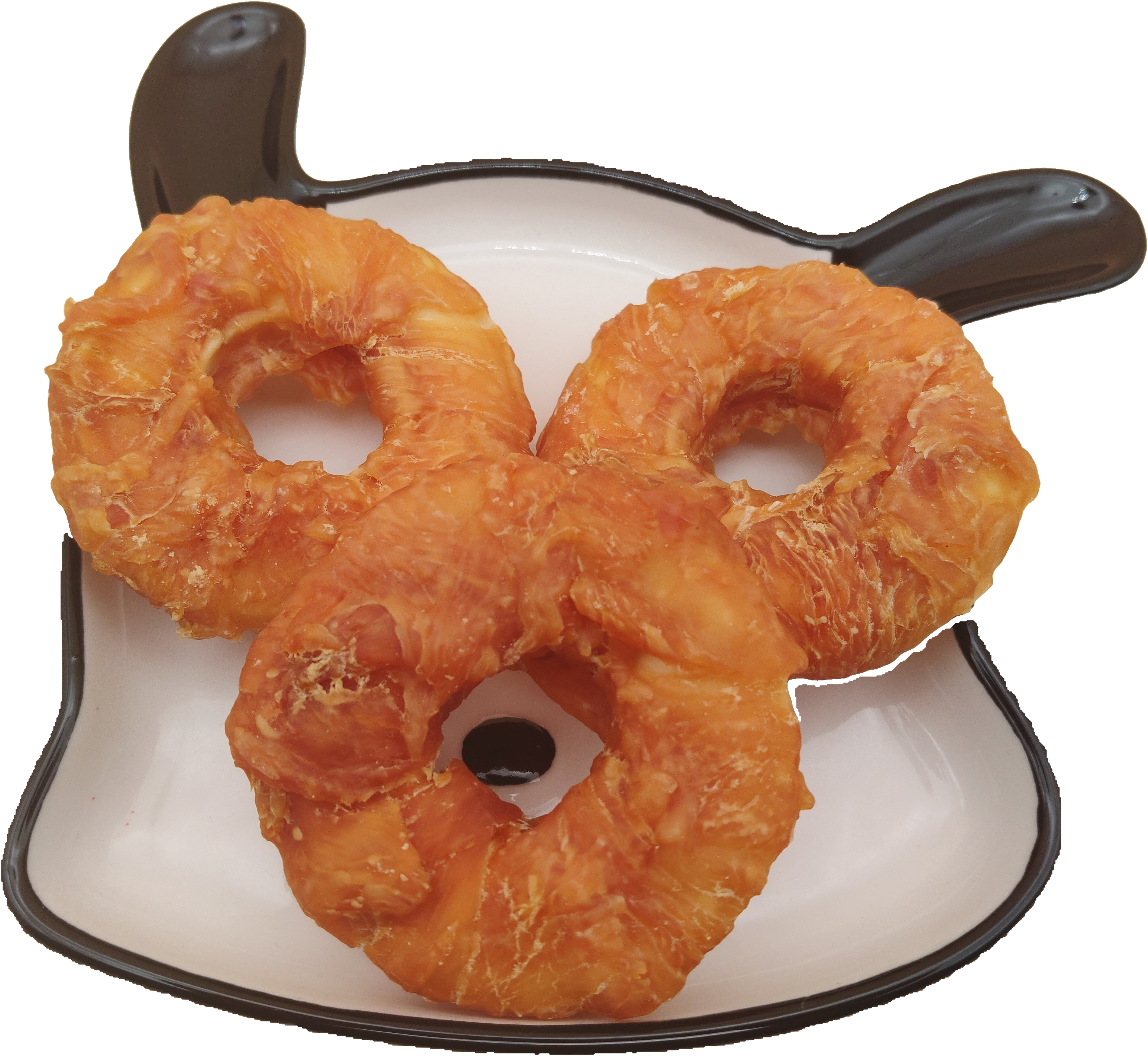 Chicken Wrapped Rawhide Ring (ABA017)