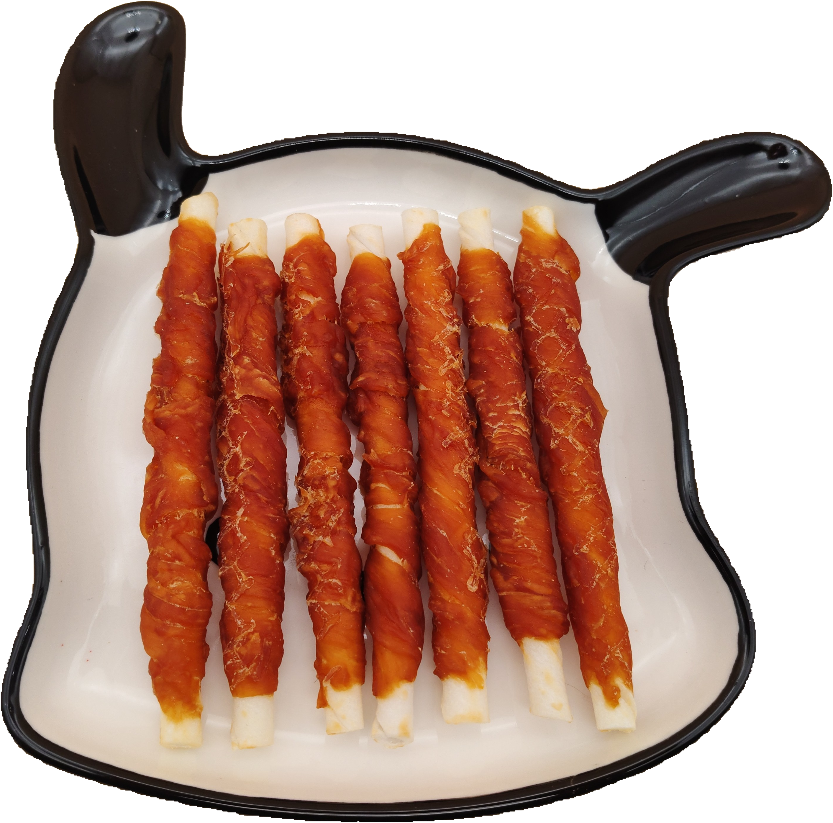 Duck Wrapped Rawhide Stick (ABA022)