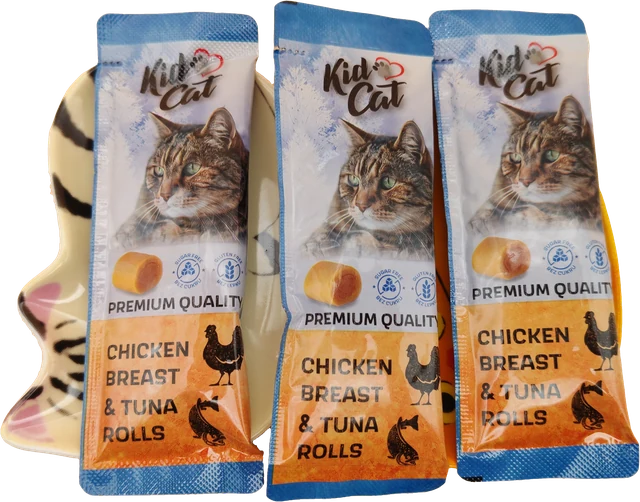 Chicken Breast and Tuna Rolls